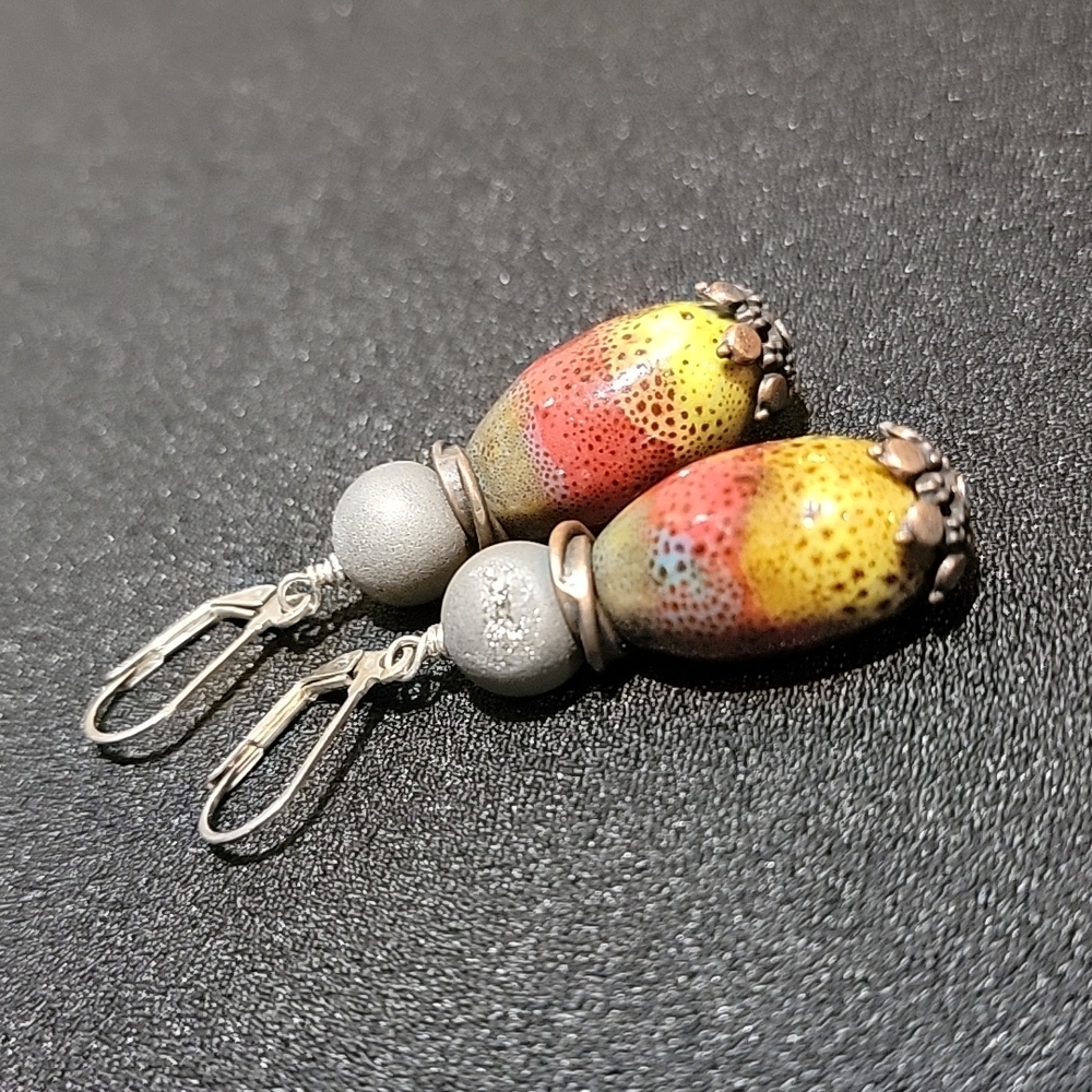 Womens pierced earrings